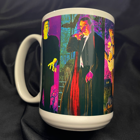 MONSTER MODELS MUG
